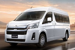รถตู้ commuter โฉมใหม่หน้าแหลม